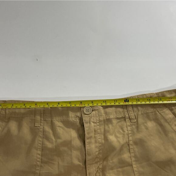 NWT Social Standard Sanctuary Anthro Shorts Hiking Camp Camel Size XXL - Picture 9 of 10